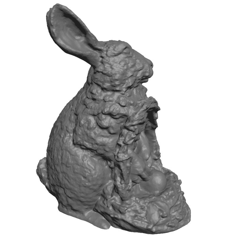 картинка Заяц F1-170 3D-STL.COM
