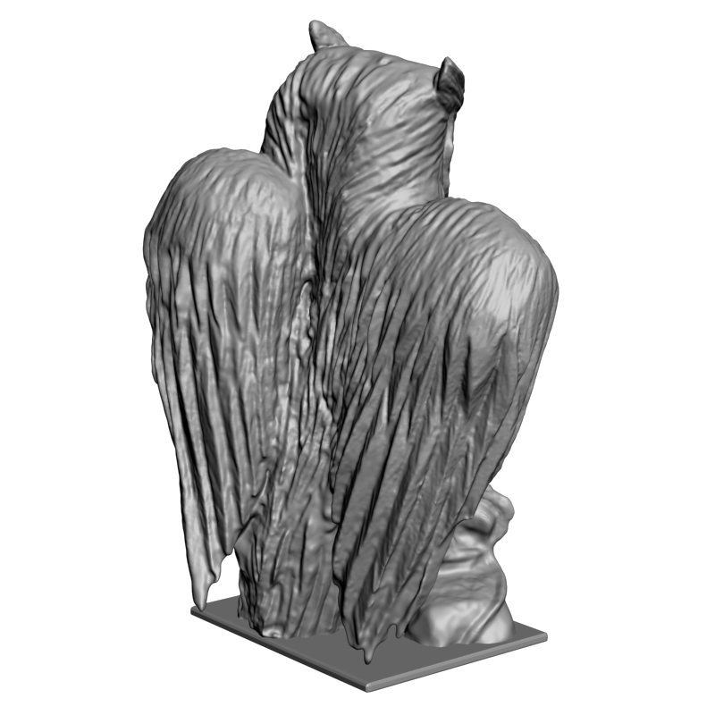 картинка Сова F3-056 3D-STL.COM