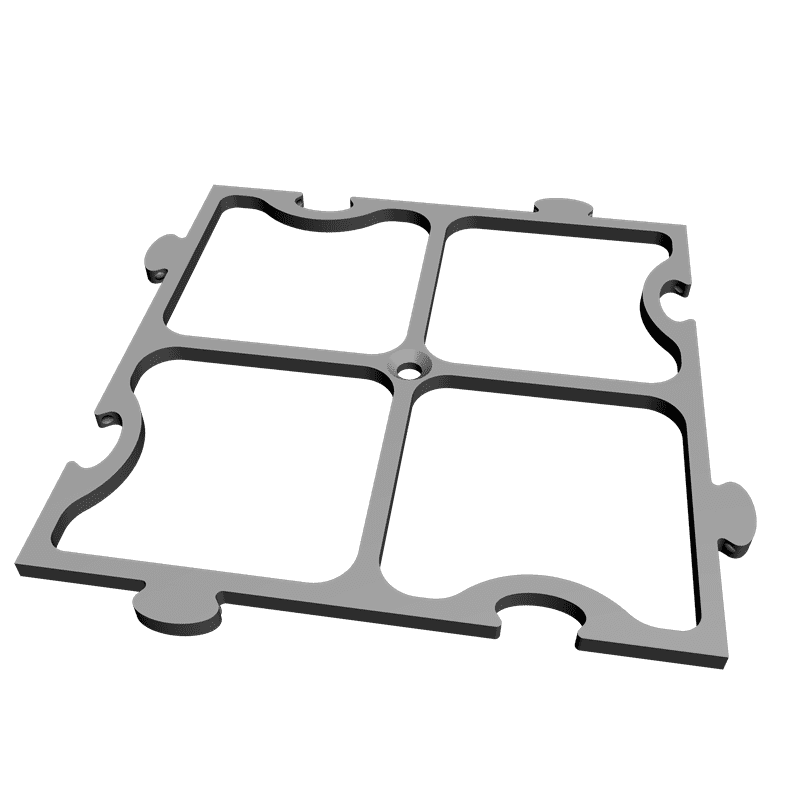 картинка Шахматная доска 5 Деталей PI3-086 3D-STL.COM