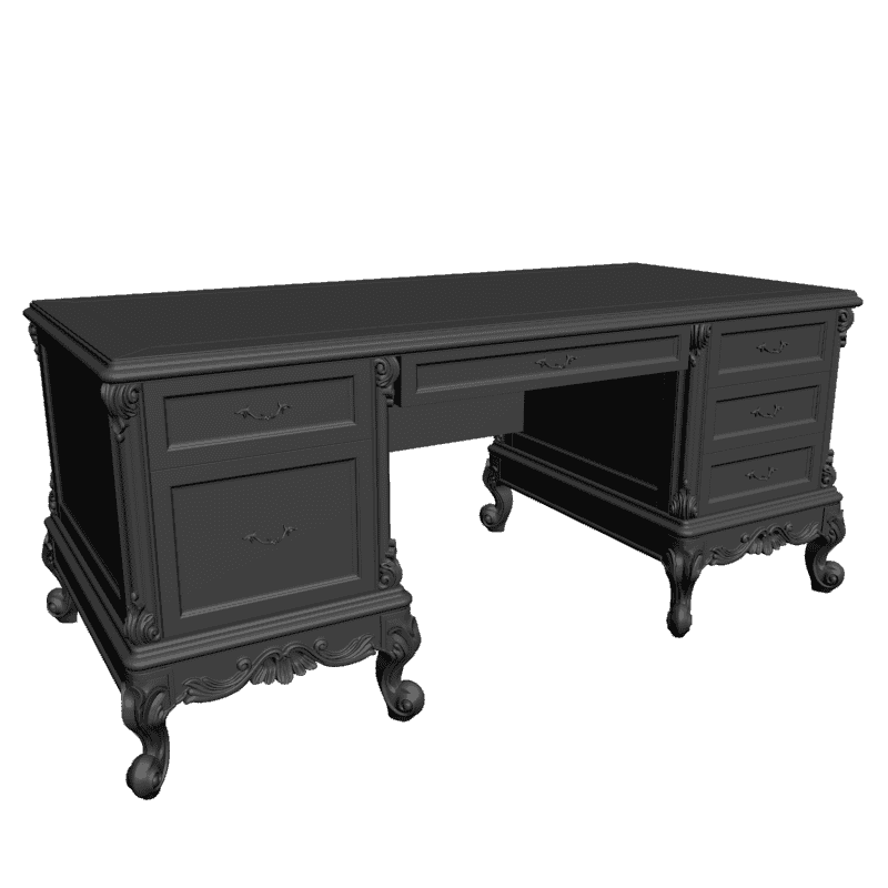 картинка Письменный стол M8-056 3D-STL.COM