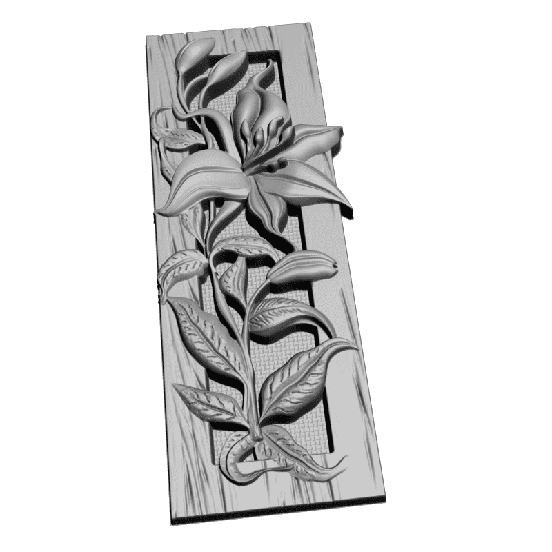картинка Цветы D12-524 3D-STL.COM