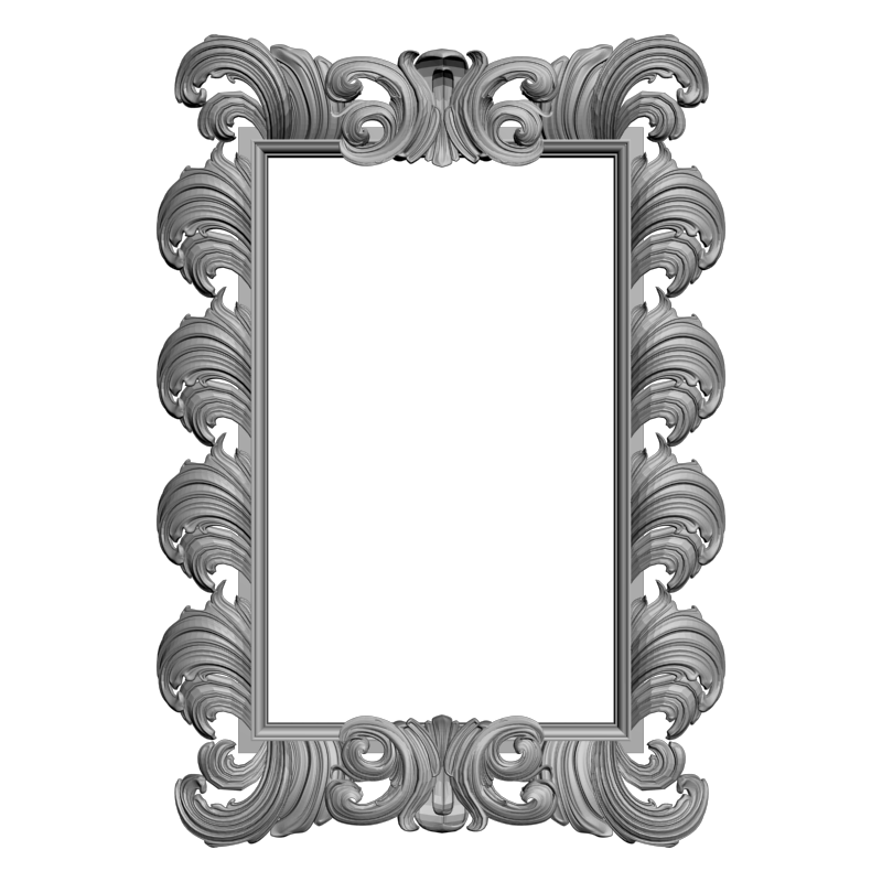 картинка Рамка резная D14-602 3D-STL.COM