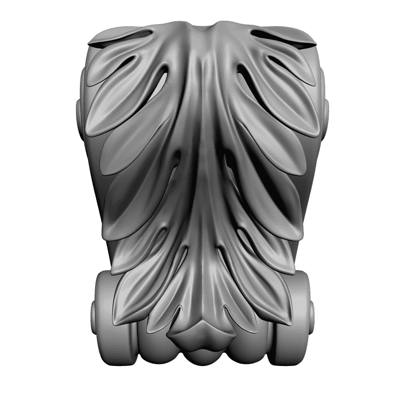 картинка Кронштейн резной D9-119 3D-STL.COM