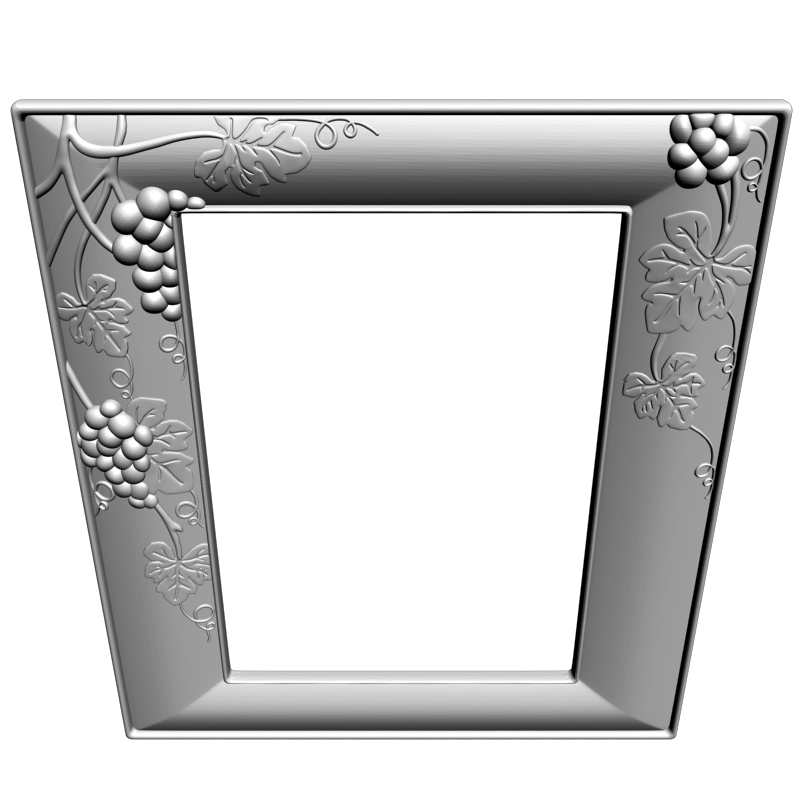картинка Рама резная D14-388 3D-STL.COM