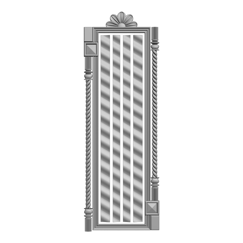 картинка Накладка на двери H3-128 3D-STL.COM