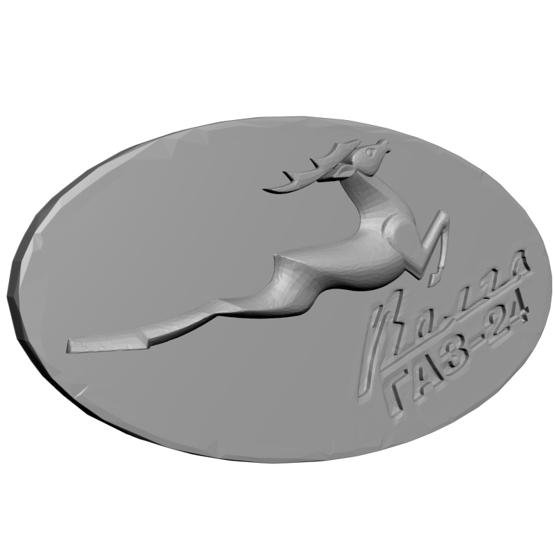 картинка ГАЗ-24 RG3-073 3D-STL.COM