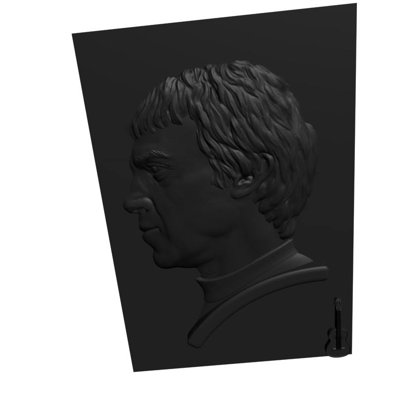 картинка В С Высоцкий L1-104 3D-STL.COM