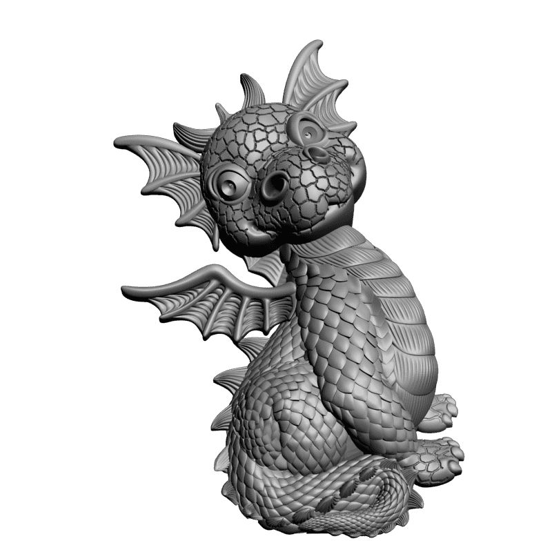 картинка Дракончик PI1-274 3D-STL.COM