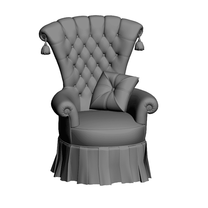картинка Кресло M3-099 3D-STL.COM