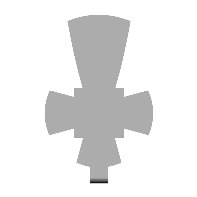 картинка Крест V5-028 3D-STL.COM