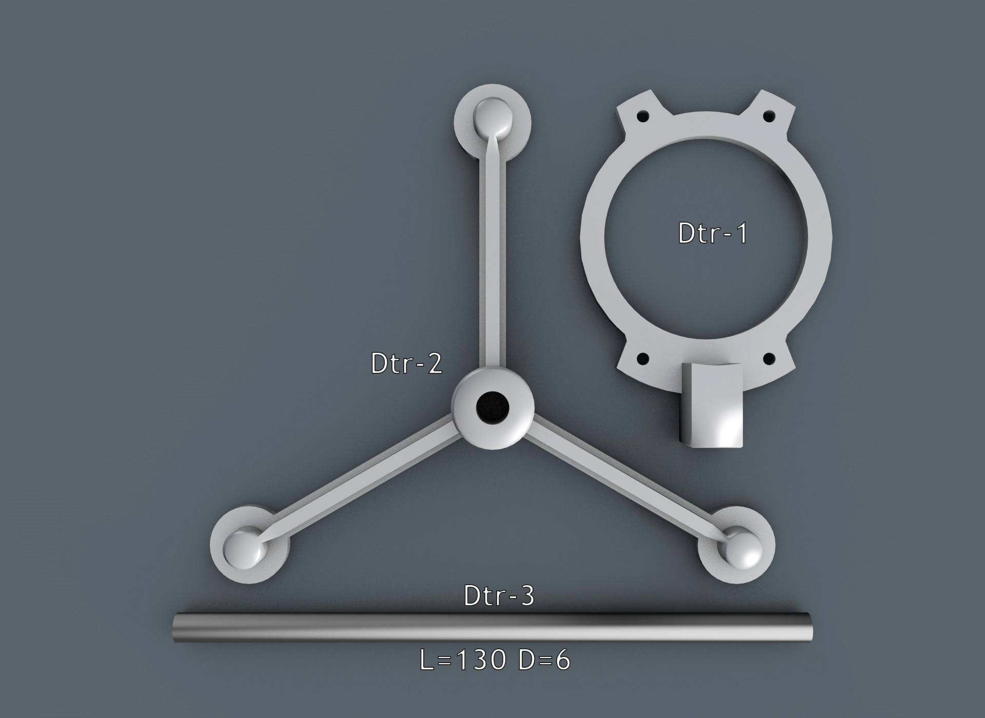 картинка Mеханический глаз 3D-STL.COM