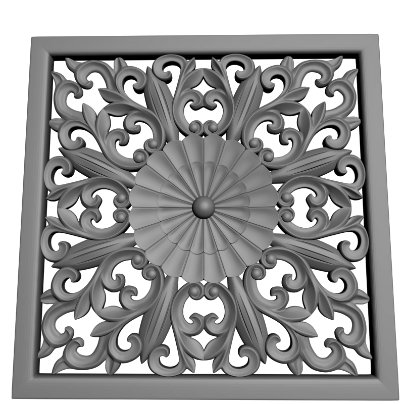 картинка Панель резная D11-146 3D-STL.COM