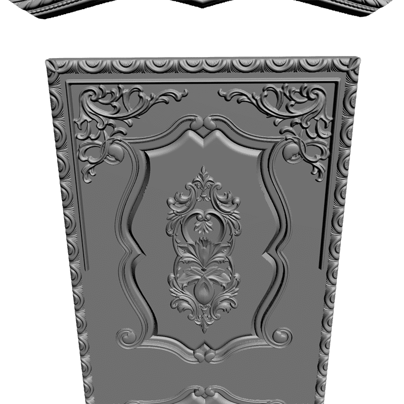 картинка Дверь резная H3-036 3D-STL.COM