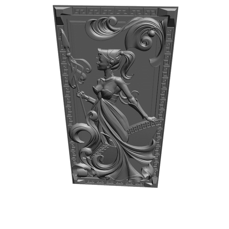 картинка Девушка PI2-006 3D-STL.COM