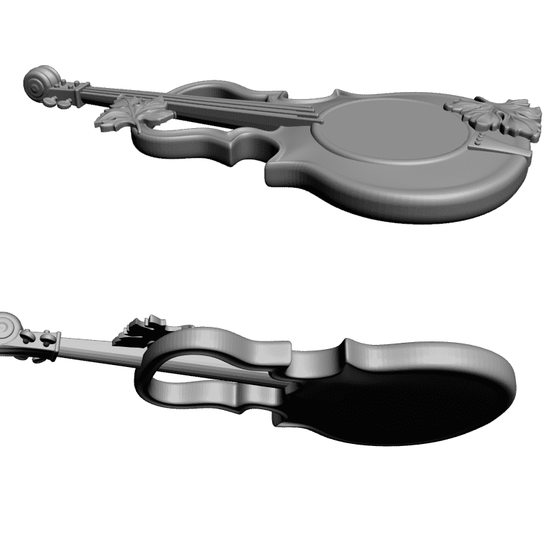 картинка Часы Музыка P3-111 3D-STL.COM