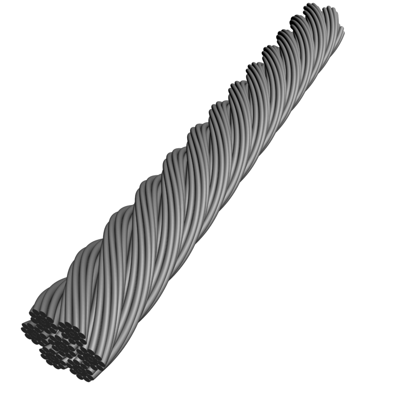 картинка Верёвка P4-448 3D-STL.COM