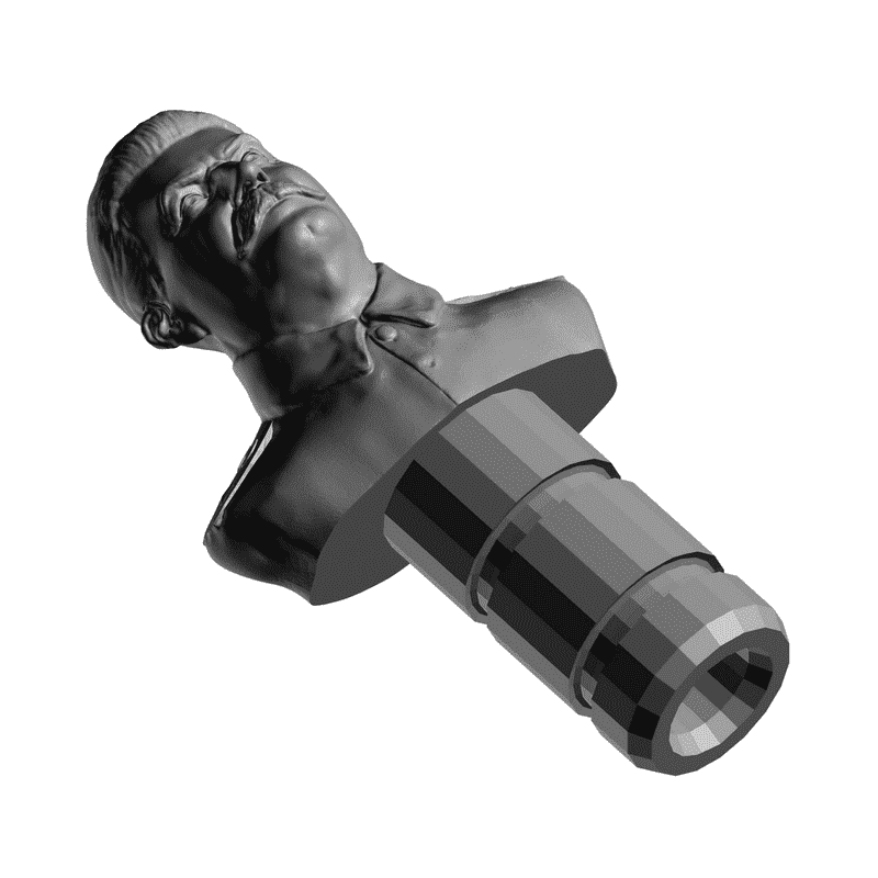 картинка Пробка Сталин L2-009 3D-STL.COM