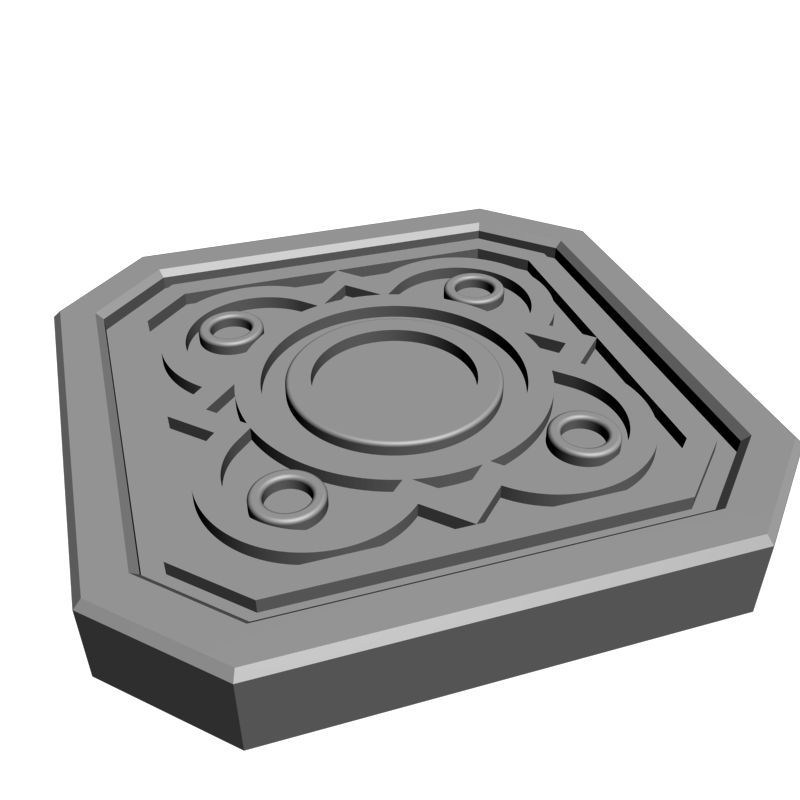 картинка Ведьмак - 3 пояс Цири PI1-417 3D-STL.COM