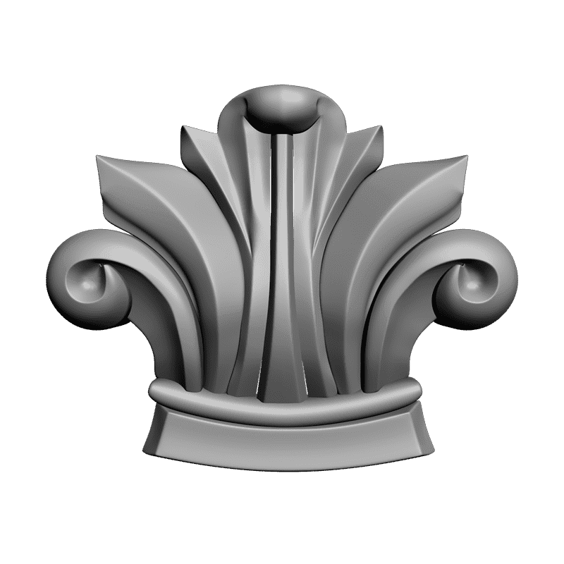картинка Накладка резная D10-045 3D-STL.COM