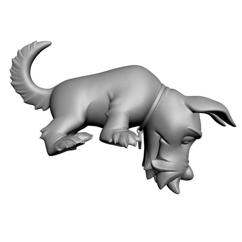 картинка Мэнди Дог PI1-525 3D-STL.COM