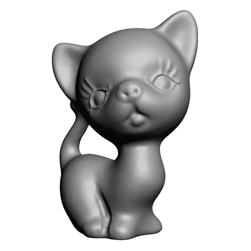 картинка Котёнок PI1-250 3D-STL.COM