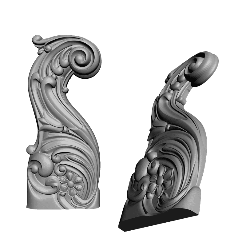 картинка Столб D17-022 3D-STL.COM