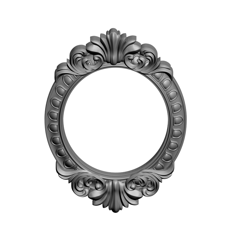 картинка Рама резная D14-478 3D-STL.COM