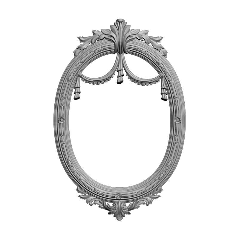 картинка Рамка резная D14-578 3D-STL.COM