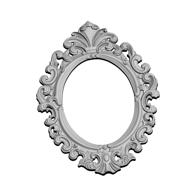 картинка Рамка резная D14-661 3D-STL.COM