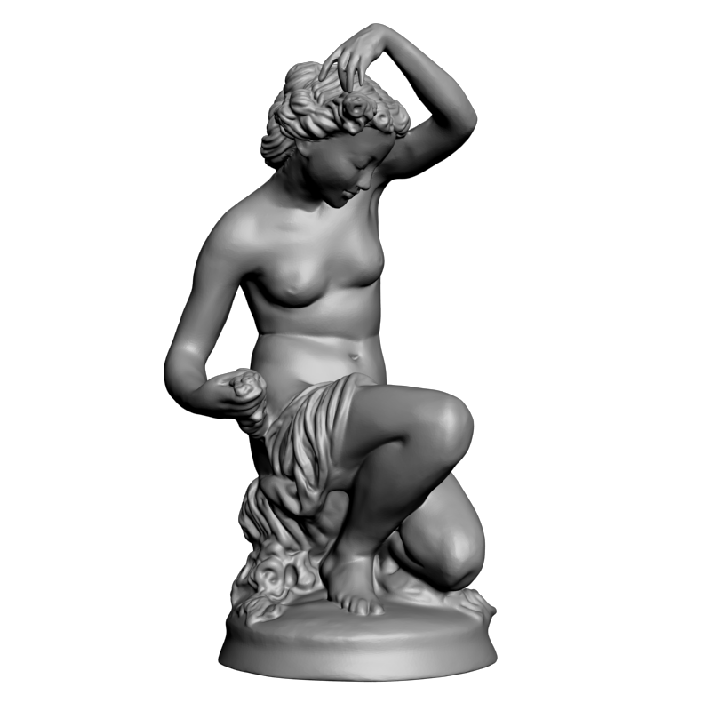 картинка Голая Девушка-Купание L3-243 3D-STL.COM