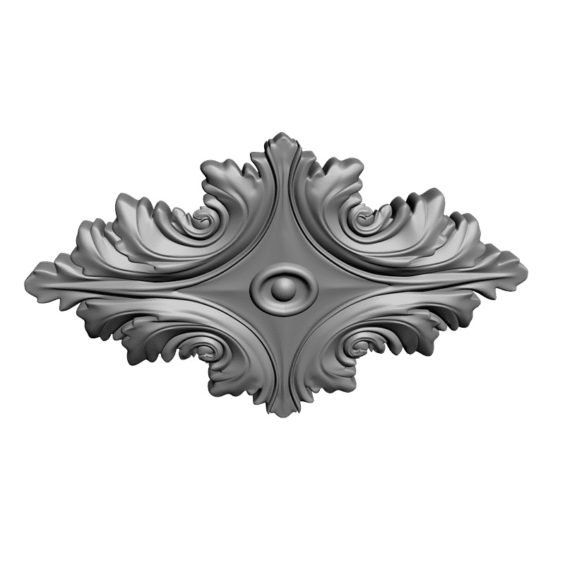 картинка Розетка резная D16-094 3D-STL.COM