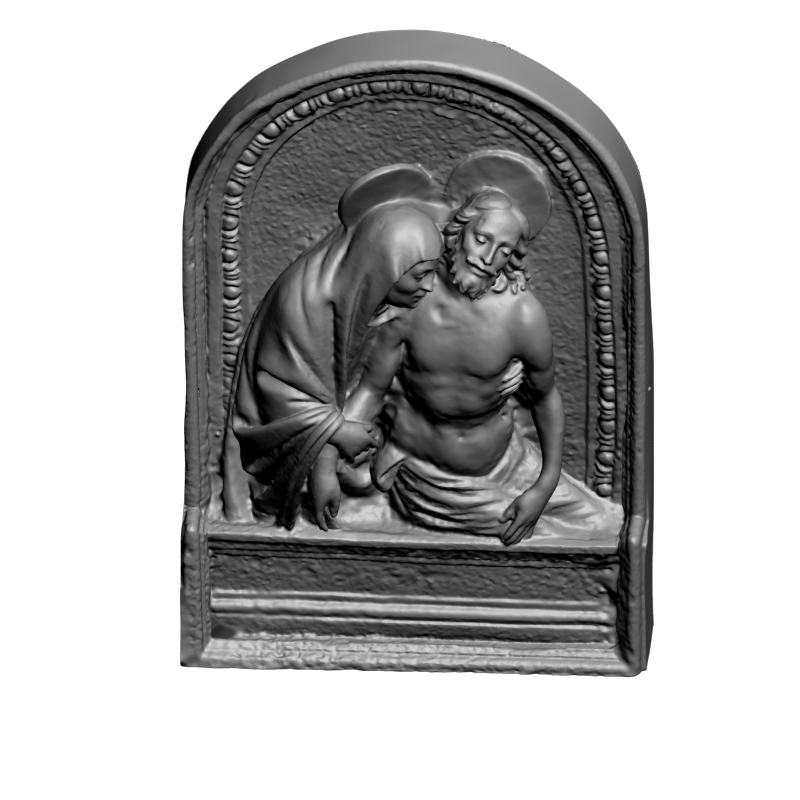 картинка Пьета Андреа Делла Роббиа 15 век V3-496 3D-STL.COM