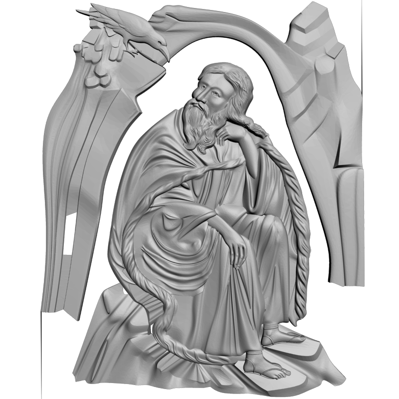 картинка Святой Илья V6-078 3D-STL.COM