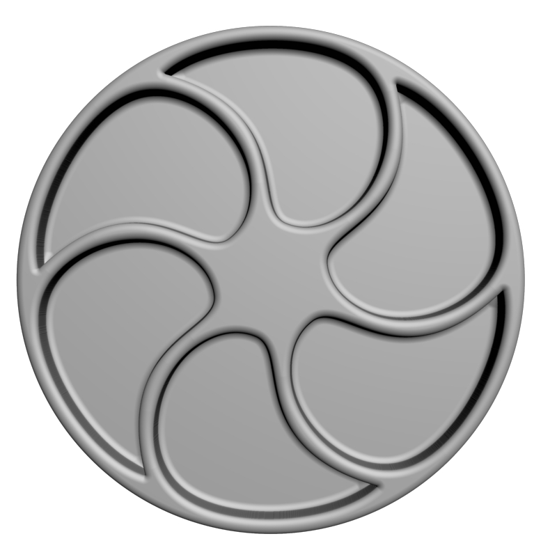 картинка Манежница на 6 ячеек P4-595 3D-STL.COM