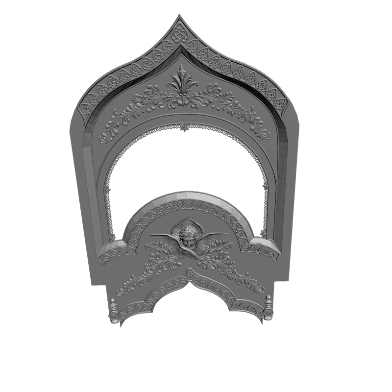 картинка Набор. 24 Детали иконостаса V2-013 3D-STL.COM