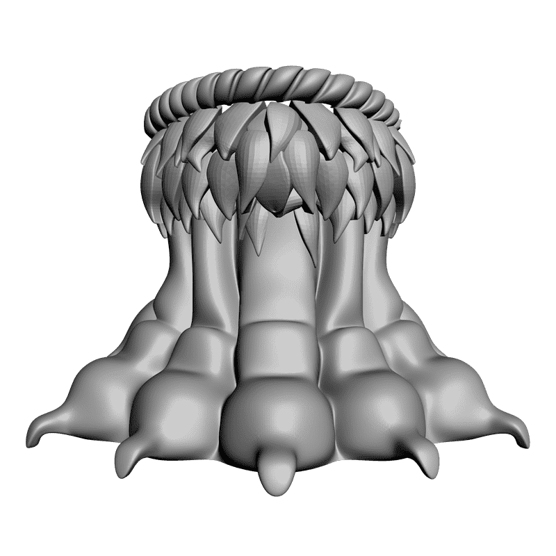картинка Ножка резная M6-041 3D-STL.COM