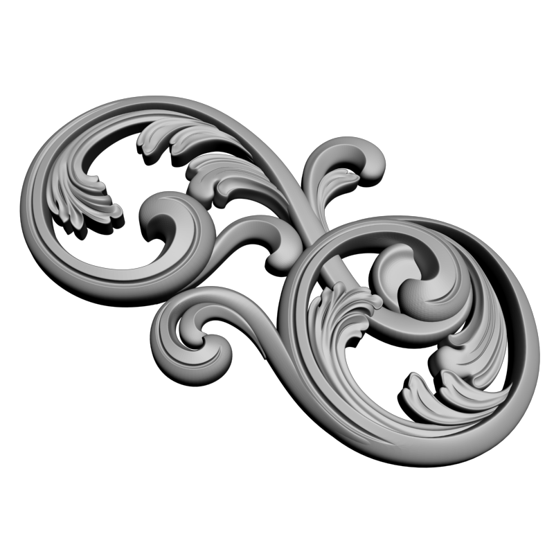 картинка Элемент декора D10-506 3D-STL.COM