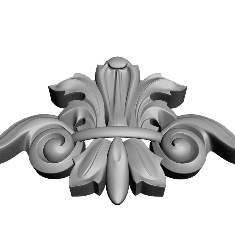 картинка Накладка резная D10-016 3D-STL.COM