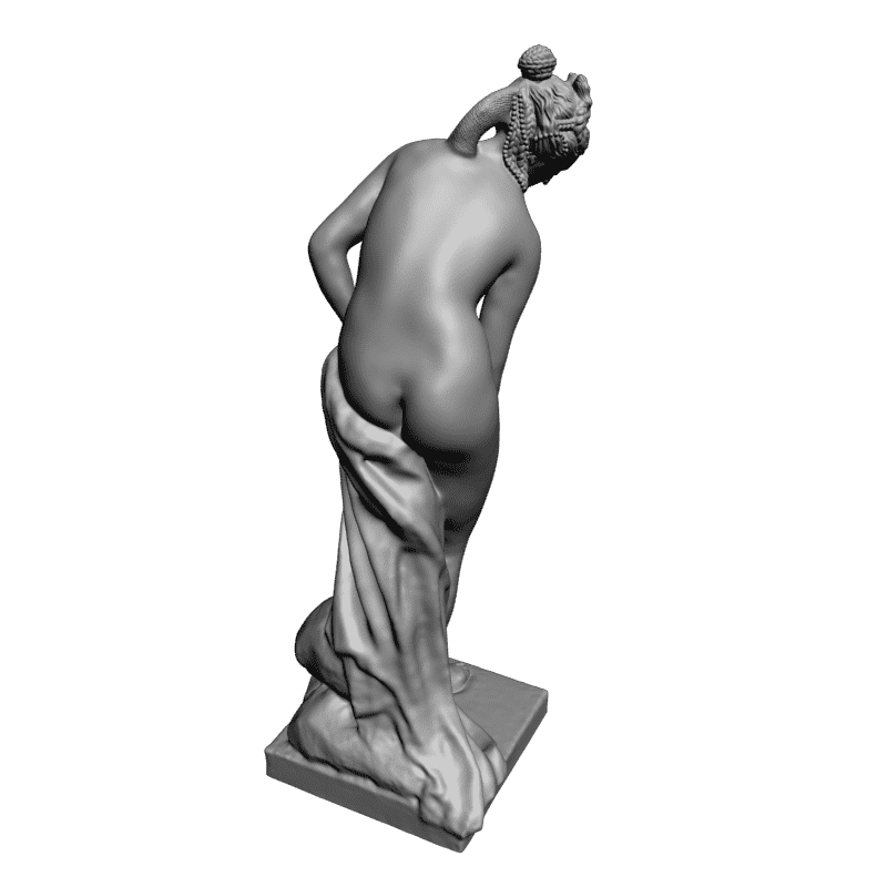 картинка Голая девушка L3-207 3D-STL.COM