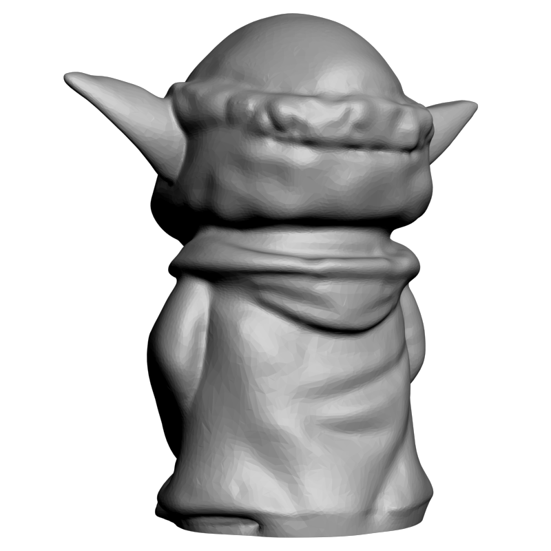 картинка Mini Yoda PI1-327 3D-STL.COM