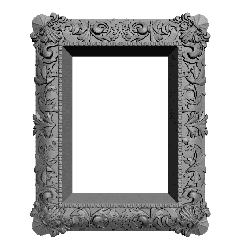 картинка Рама резная D14-302 3D-STL.COM