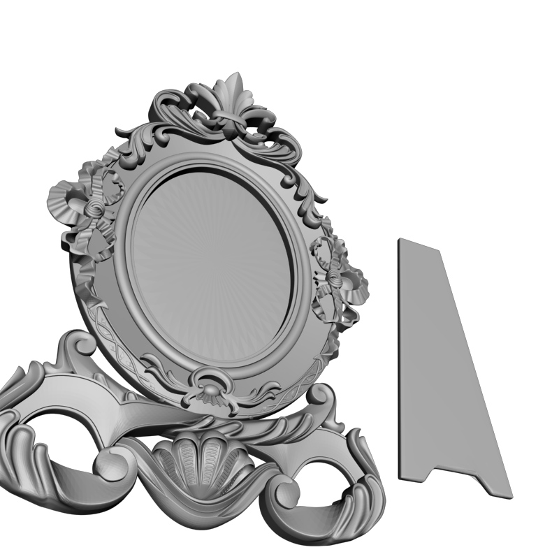 картинка Рамка резная D14-624 3D-STL.COM