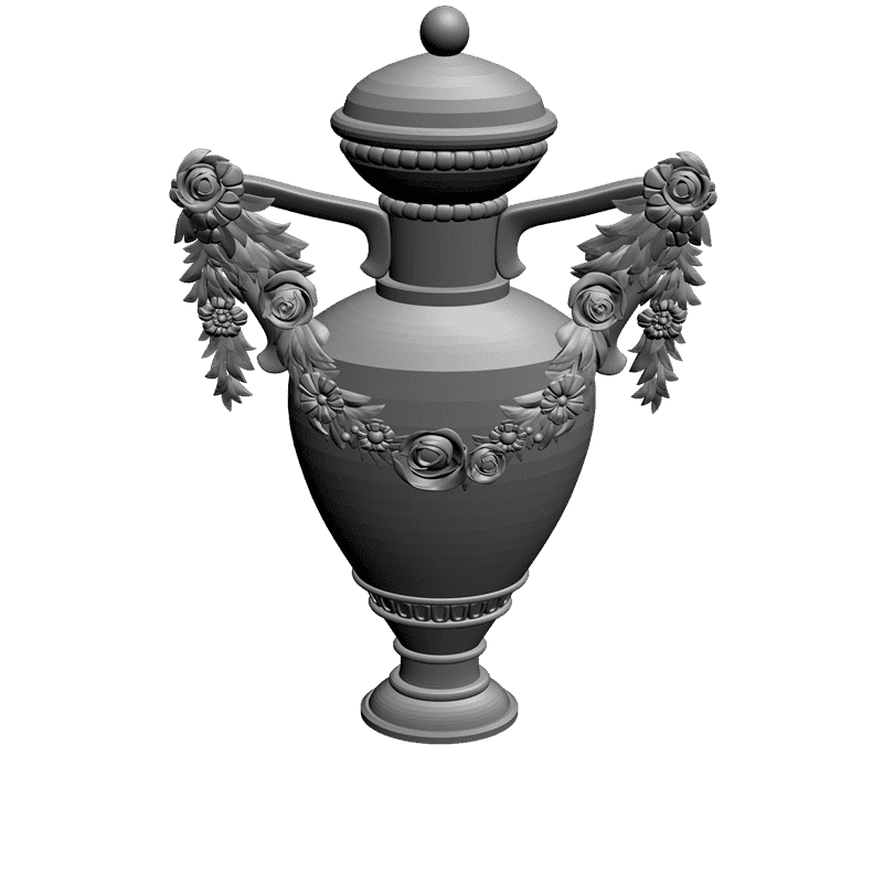 картинка Накладка резная D10-030 3D-STL.COM