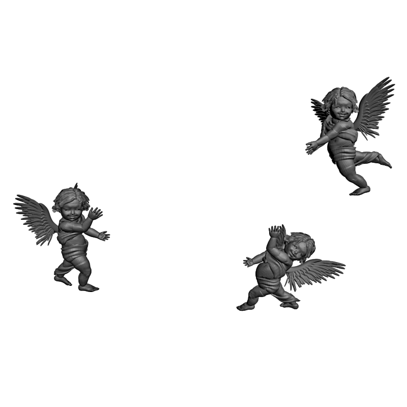 картинка Ангелочки V1-068 3D-STL.COM