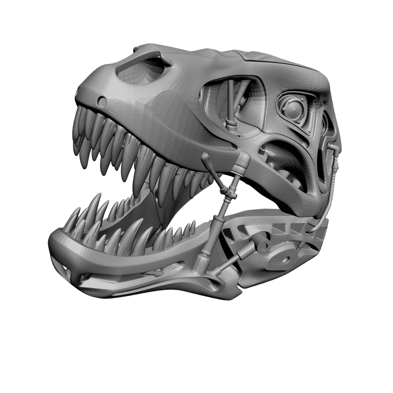 картинка Терминатор Рекс PI1-050 3D-STL.COM