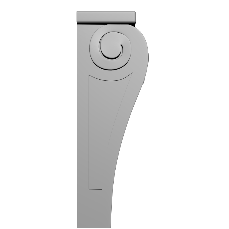 картинка Кронштейн резной D9-218 3D-STL.COM