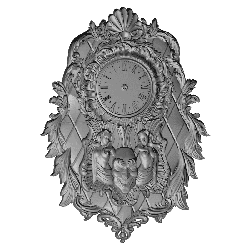 картинка Часы Сатана P3-171 3D-STL.COM