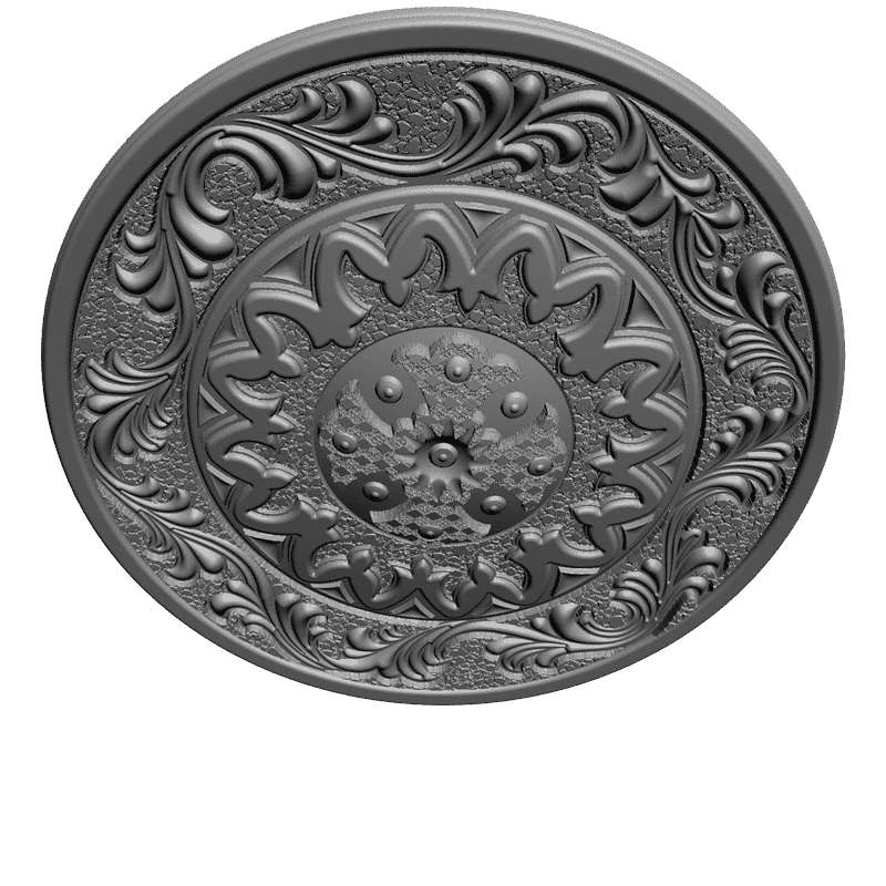 картинка Розетка резная D16-120 3D-STL.COM
