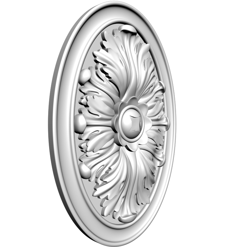 картинка Розетка резная D16-303 3D-STL.COM