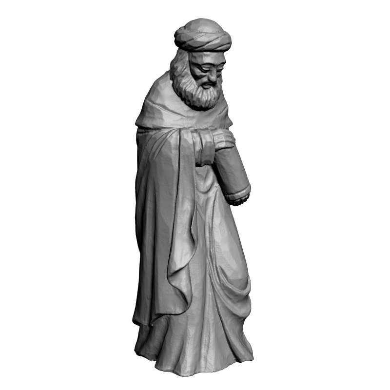 картинка Скульптура арабского мужчины L3-246 3D-STL.COM